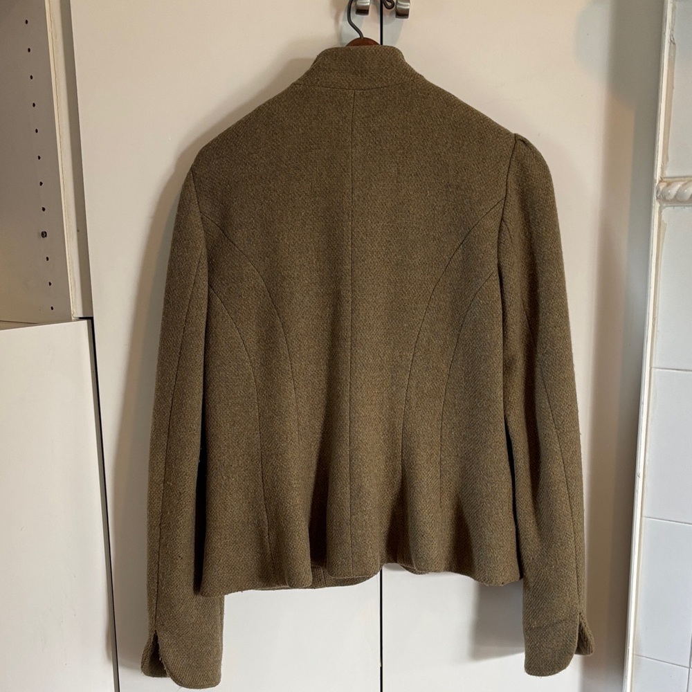 Ralph Lauren Olive Wool Jacket - Picture 6 of 10